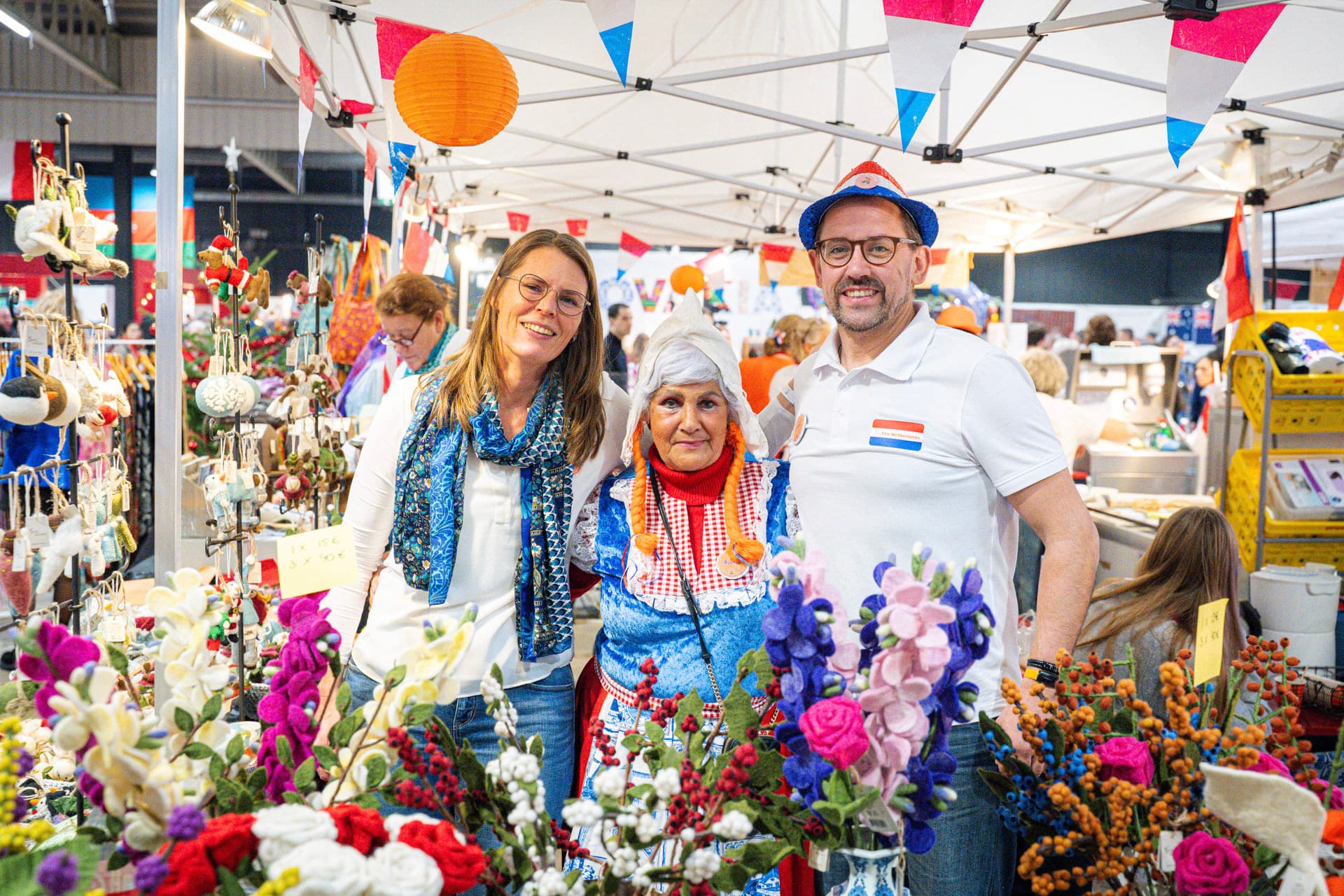 Scene from Bazar International de Luxembourg weekend